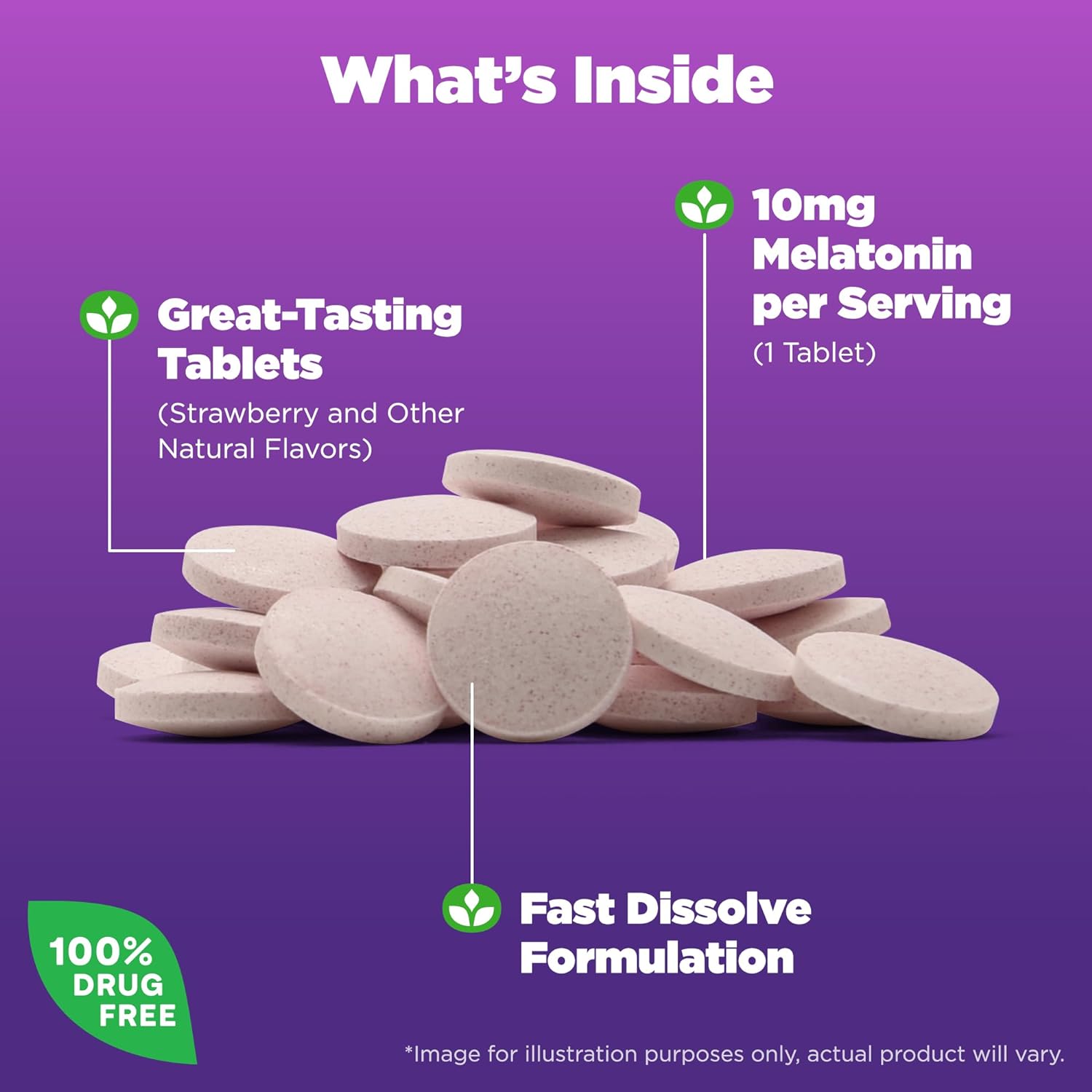  Melatonin Tablets