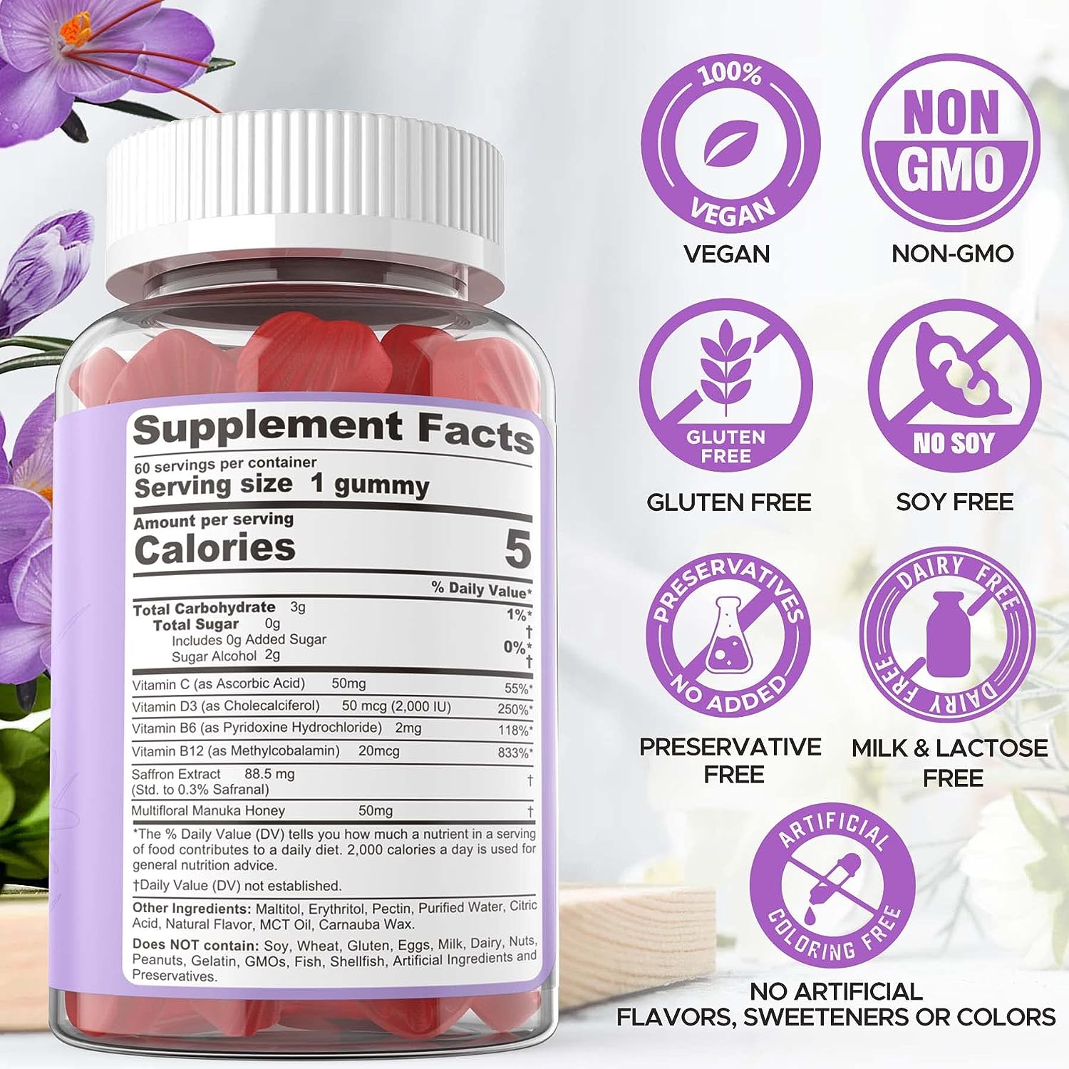 Saffron Gummies