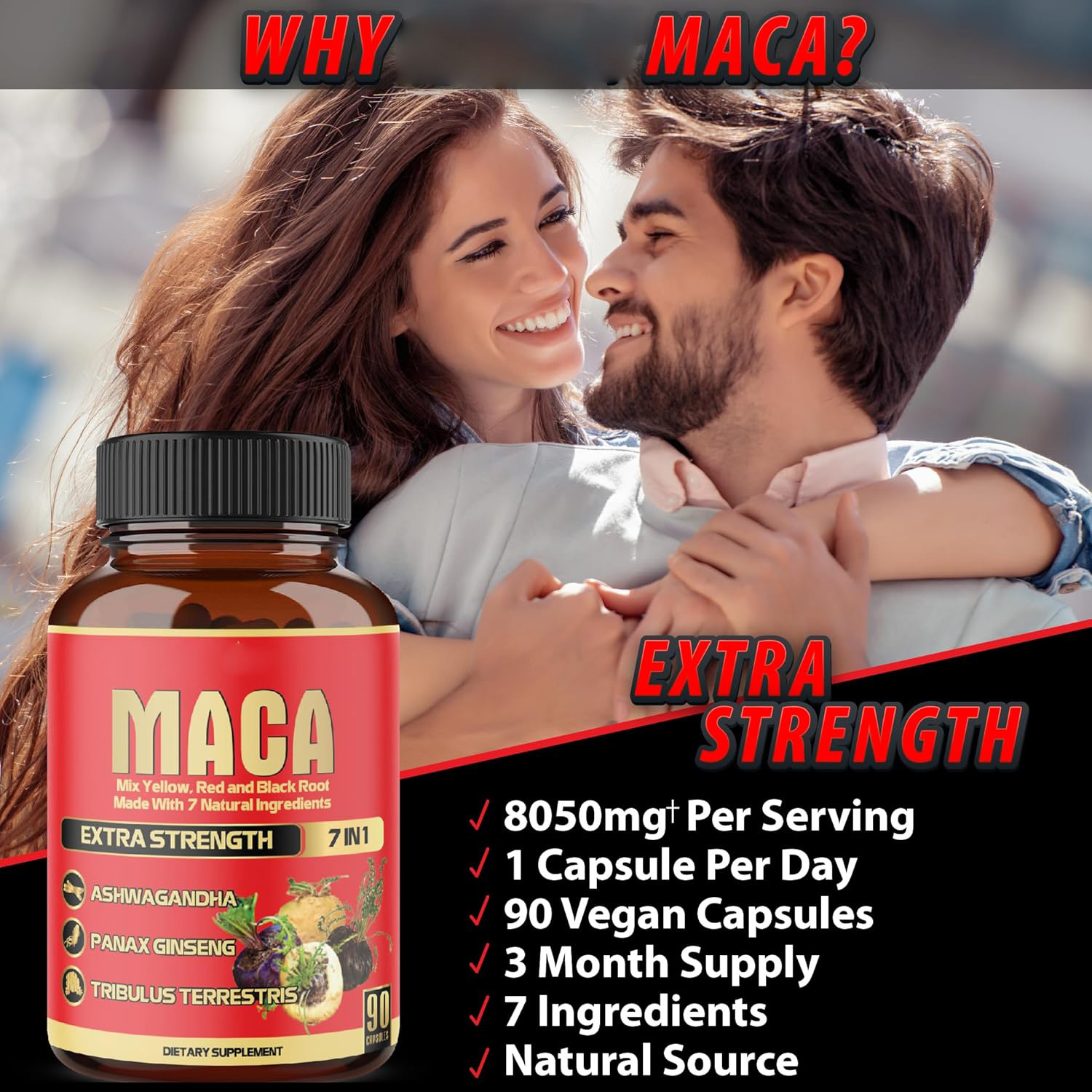 Maca Root Capsules 