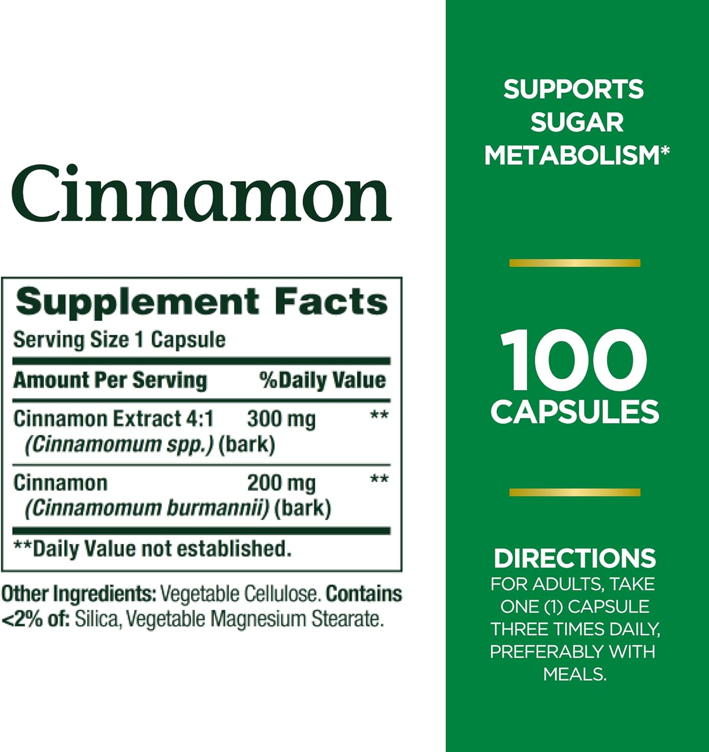 Cinnamon Capsules