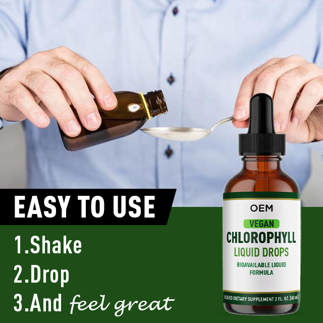 Chlorophyll Liquid Drops