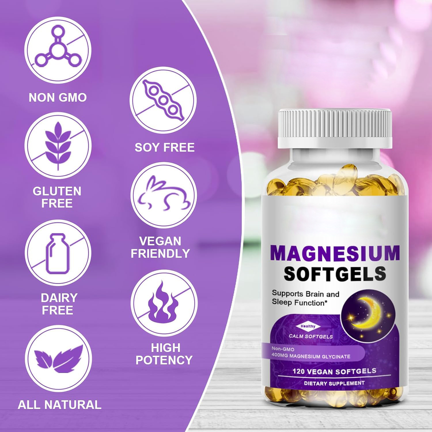 Magnesium Softgels Supplement