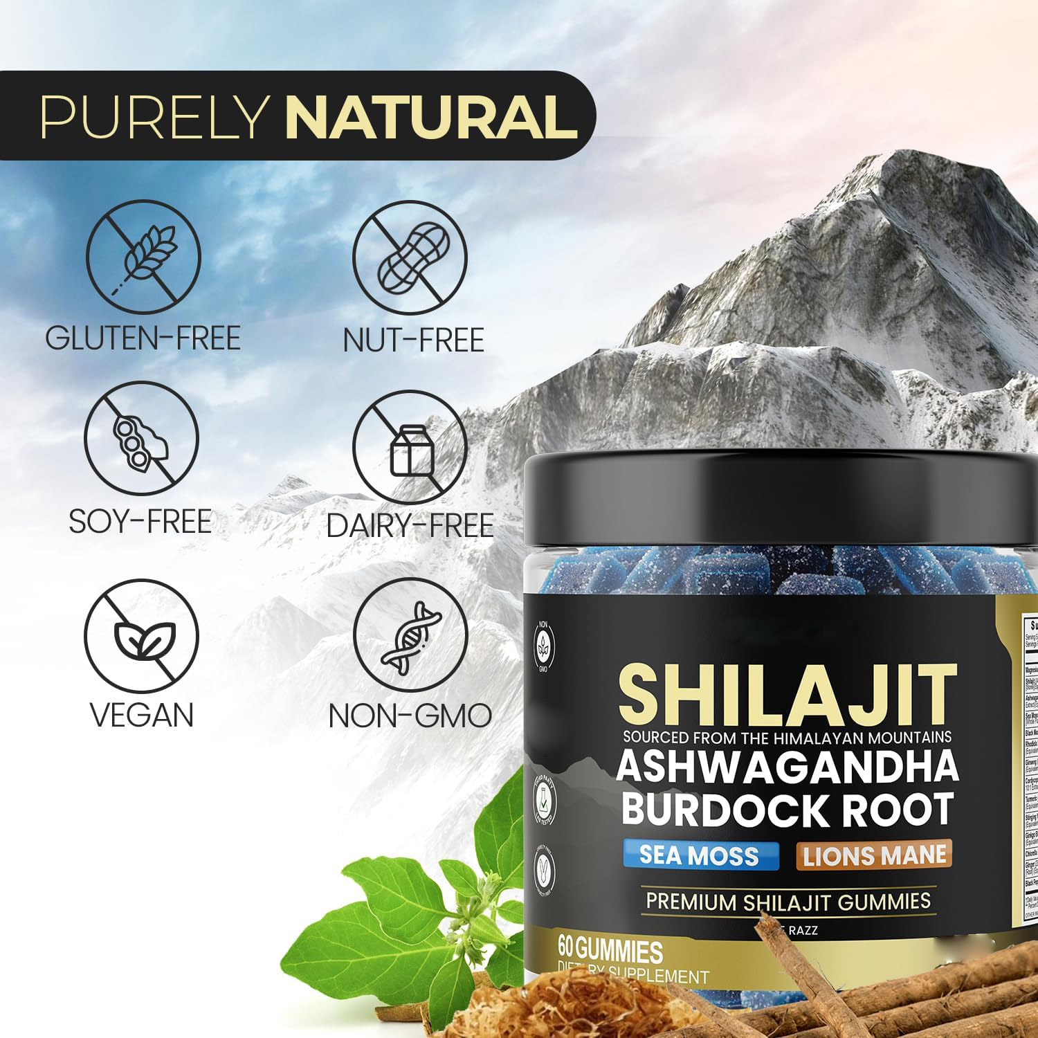 Organic Shilajit Gummies 