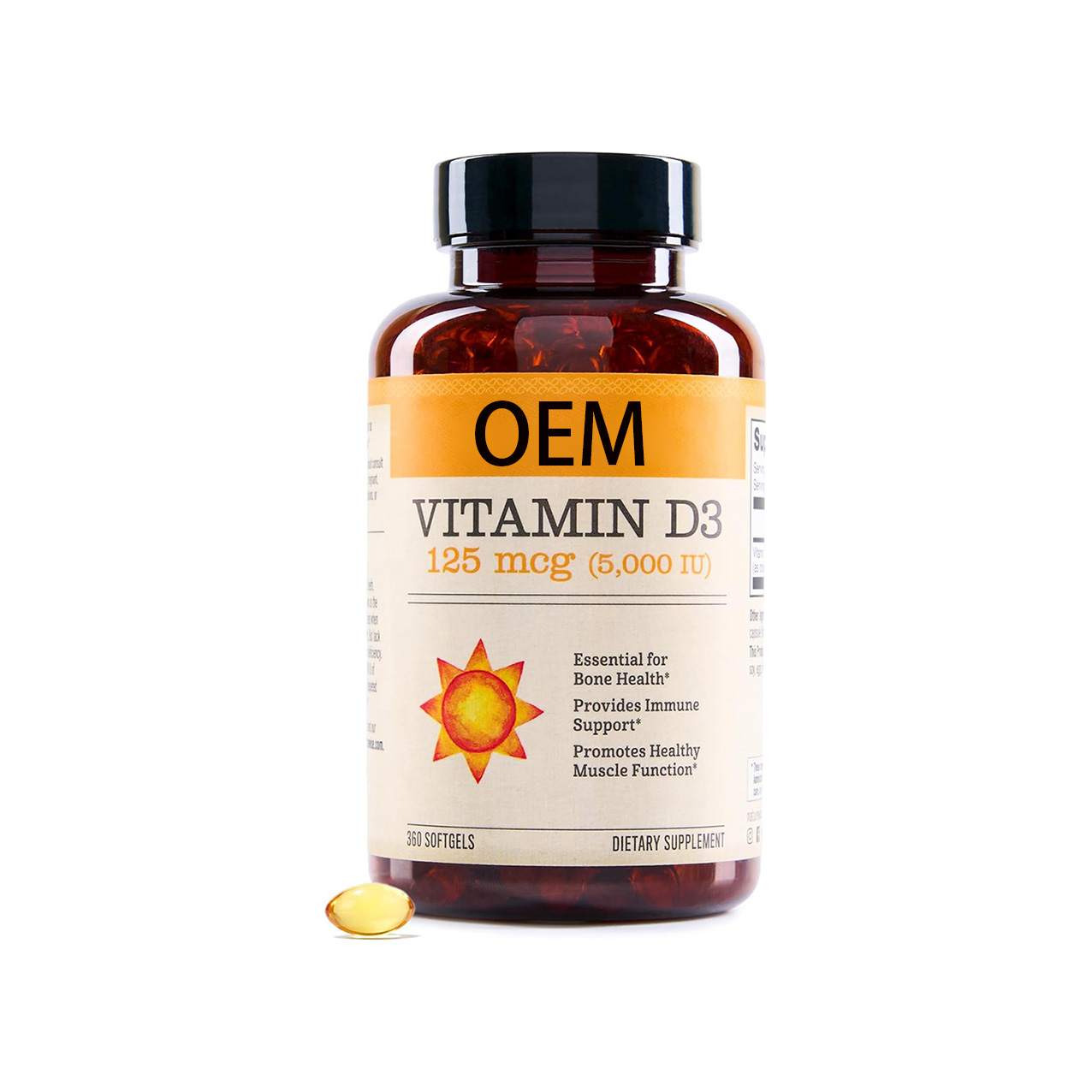 Vitamin D3 Softgels