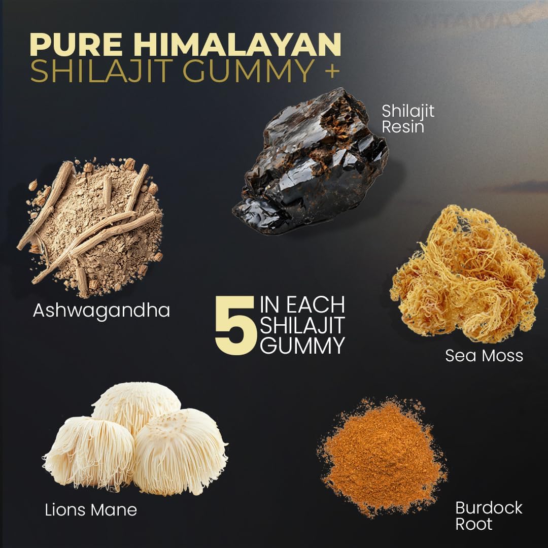 Organic Shilajit Gummies 
