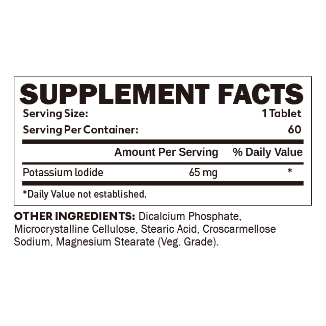 Lodide Potassium Tablets