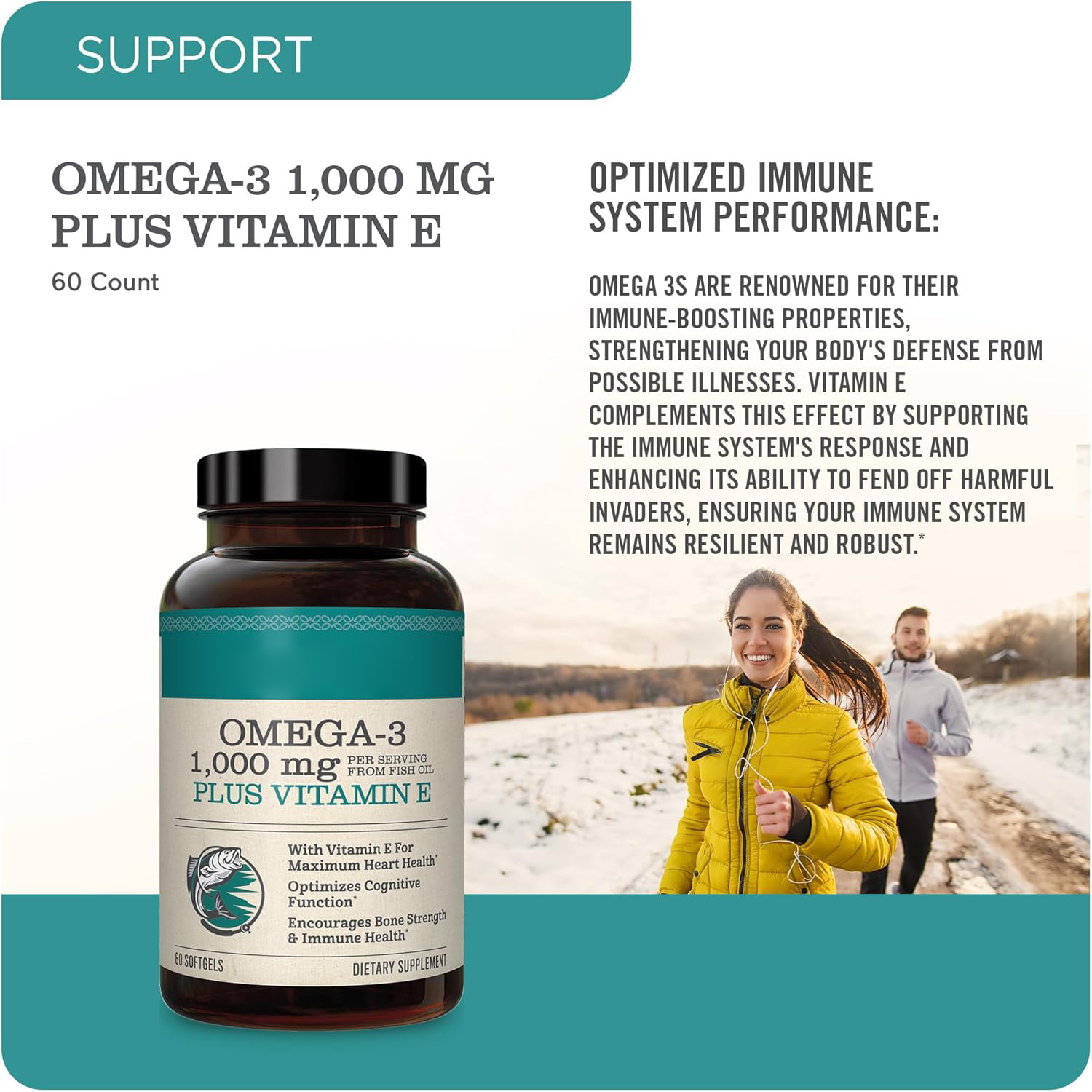 Omega 3 Fish Oil Softgels