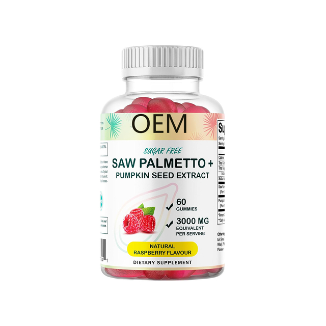 Saw Palmetto with Pumpkin Seed Gummies 