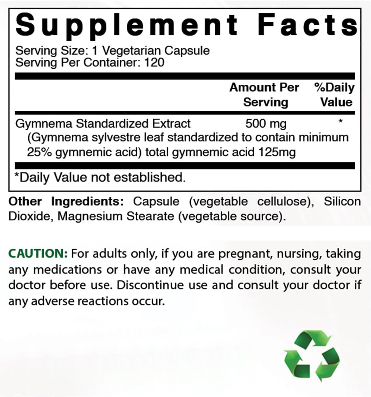  Gymnema Sylvestre Capsules