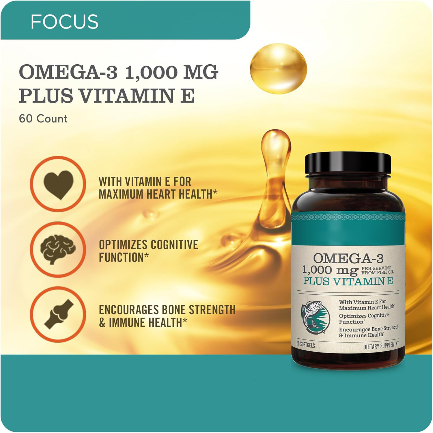 Omega 3 Fish Oil Softgels
