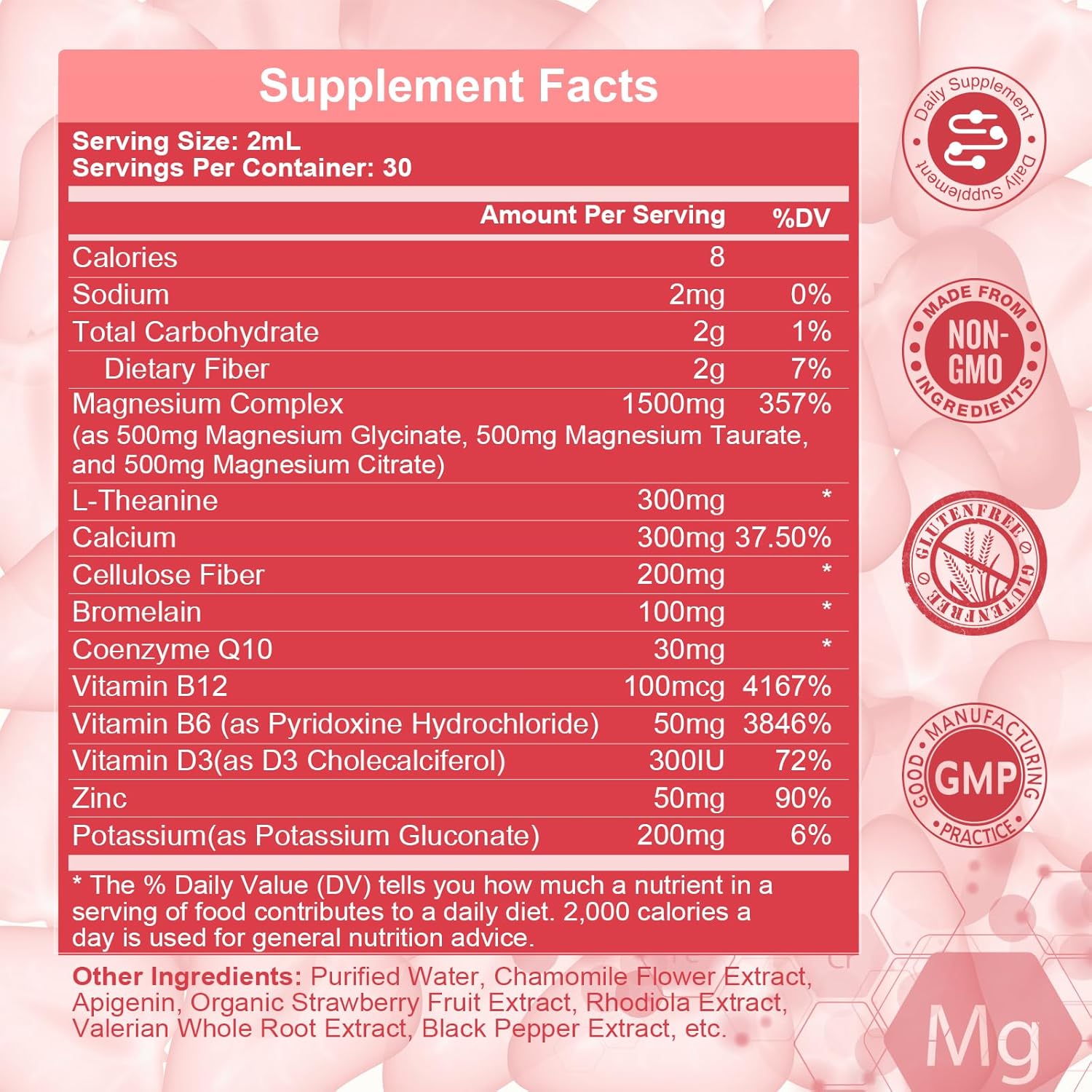 Magnesium Complex Liquid Drops