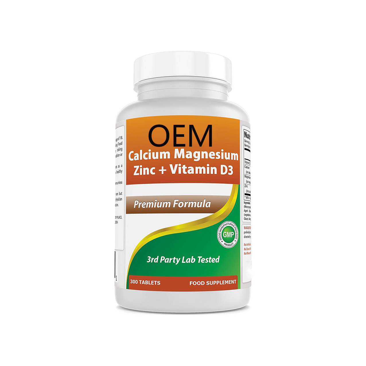  Calcium Magnesium Zinc with Vitamin D3 Tablets