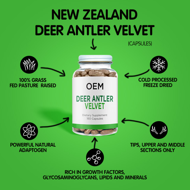 Deer Antler Velvet Capsules