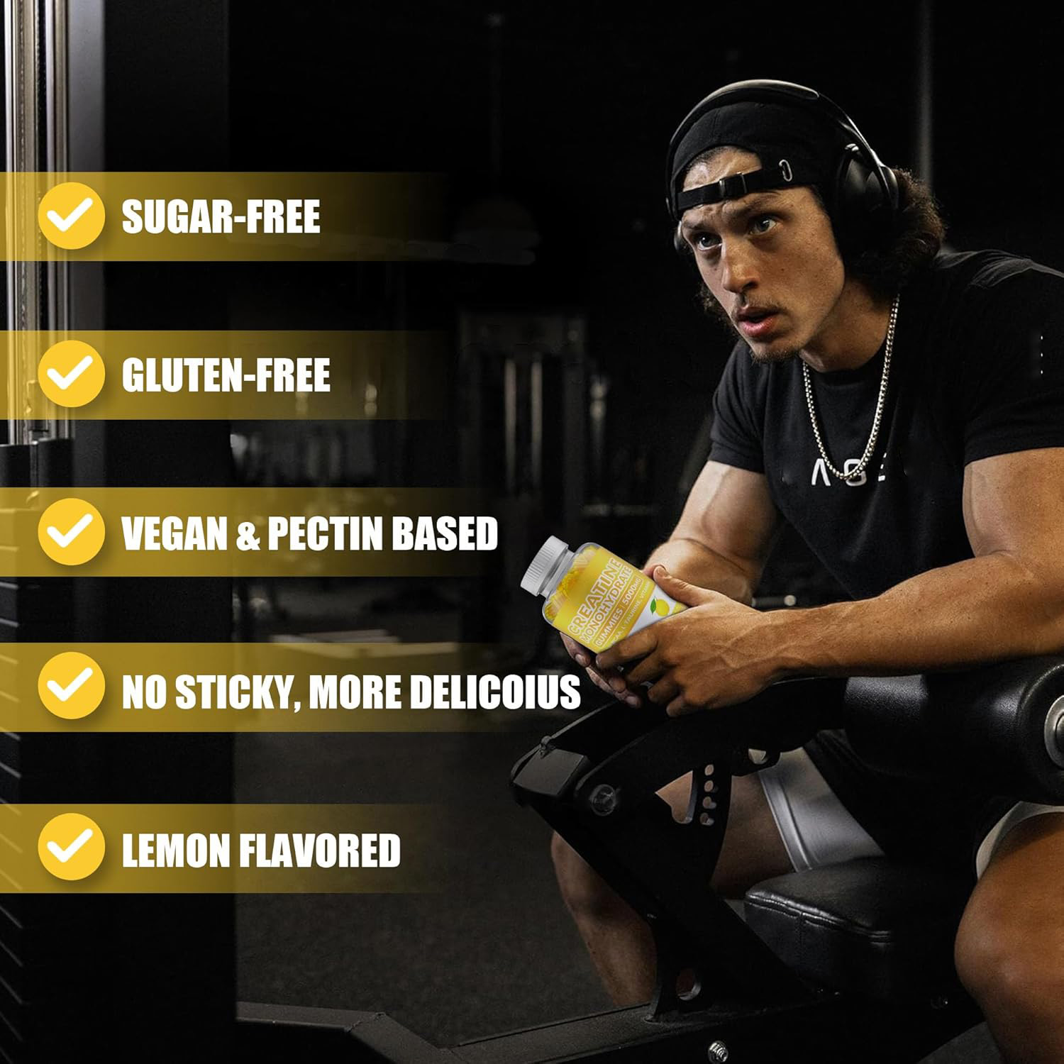  Creatine Monohydrate Gummies
