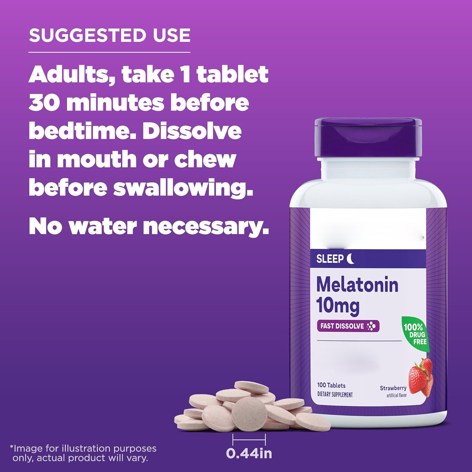 Melatonin Tablets