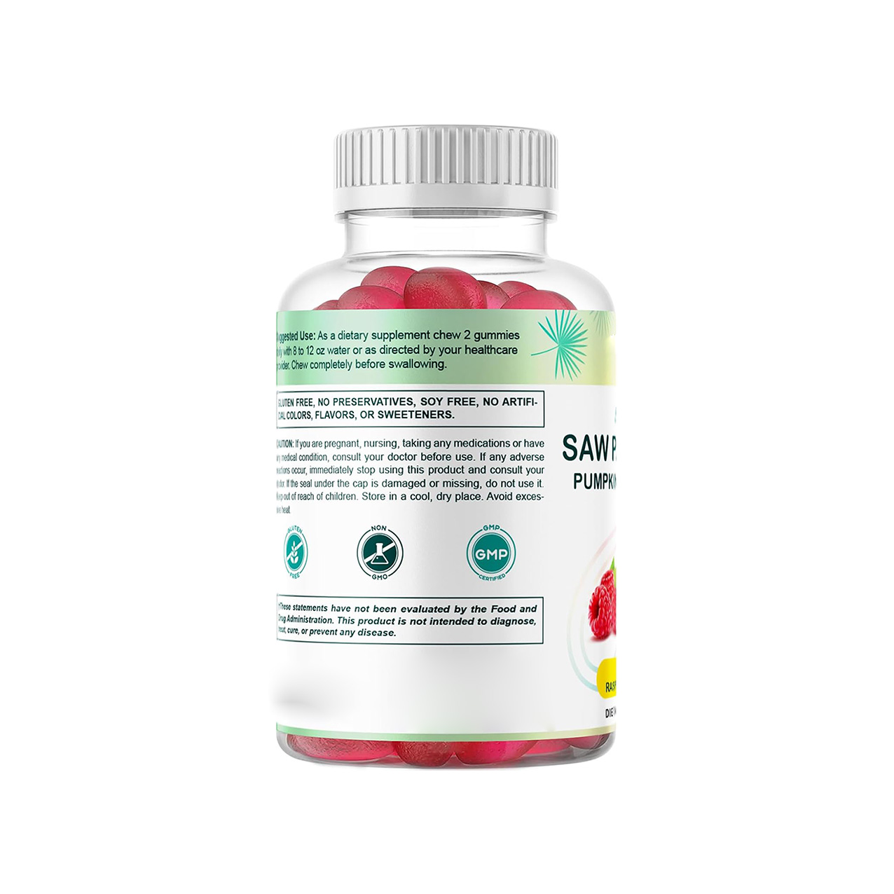 Saw Palmetto with Pumpkin Seed Gummies 