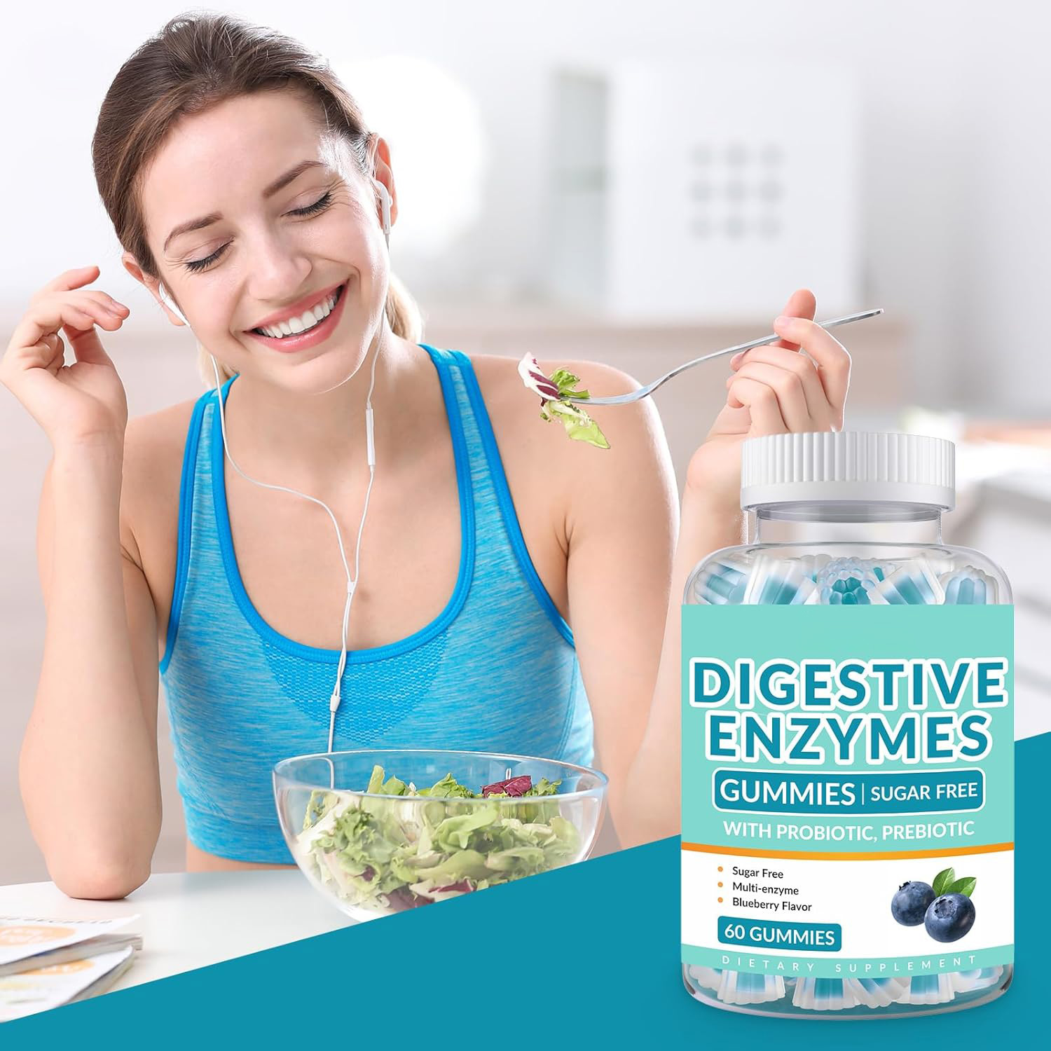  Digestive Enzymes Gummies