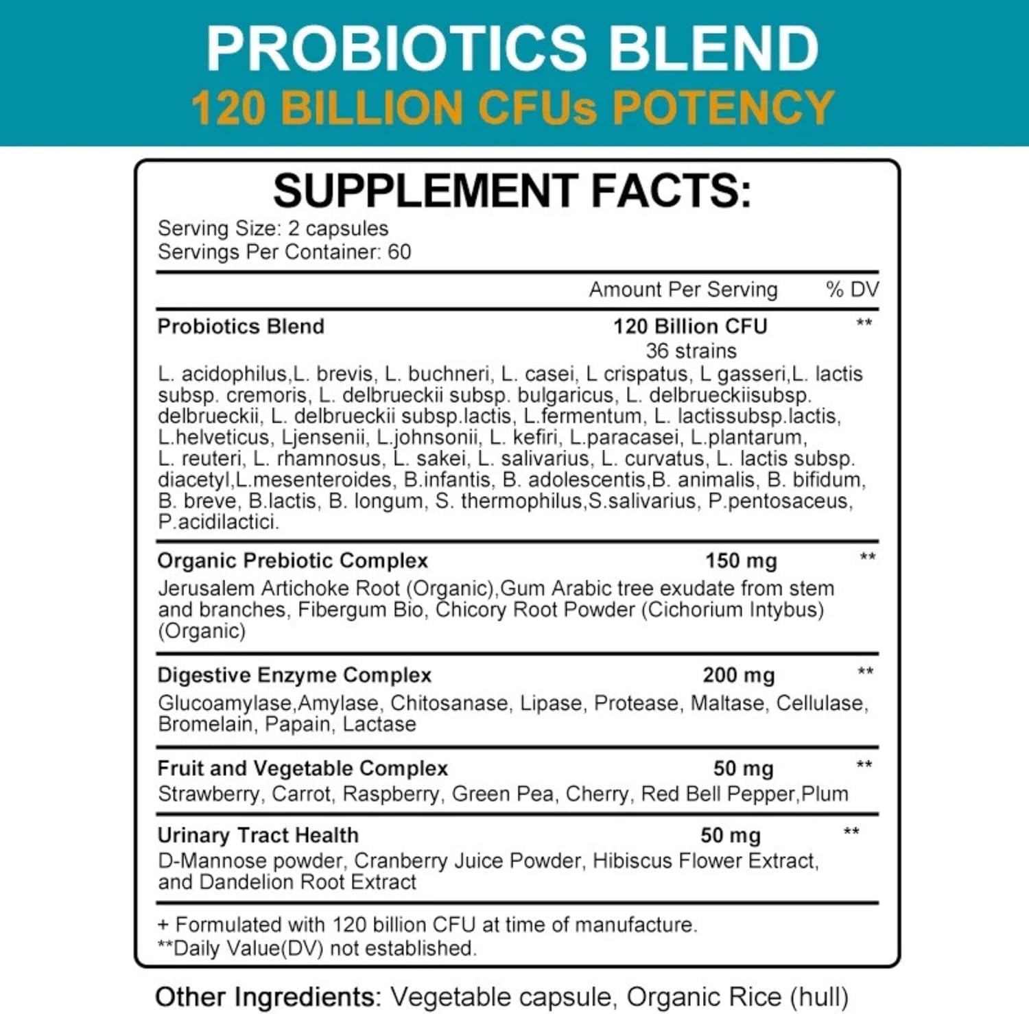 Probiotics Softgels